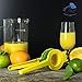Lemon Squeezer Hend Held Juicer - Citrus Hand Manual Press Juicers Squeeze for Lemon Lime Orange Juice Fruit Heavy Duty Easy to Clean Dishwasher Safe Aluminum Premium Quality Professional Kitchen Tool