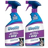 Woolite Pet Stain and Odor Remover Plus Oxy, 22oz (Pack of 2), 2834
