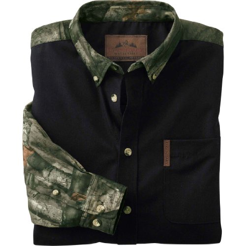 Legendary Whitetails Men's Mossy Oak Long Sleeve Button Down Camp Shirt