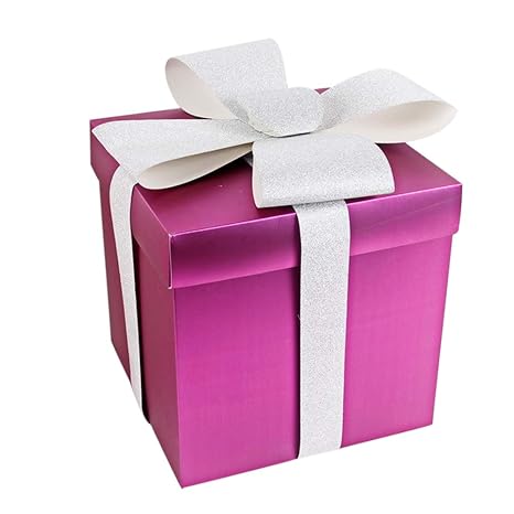 Gift Box Cube Decoration Chocolate Paper Birthday Candy Party