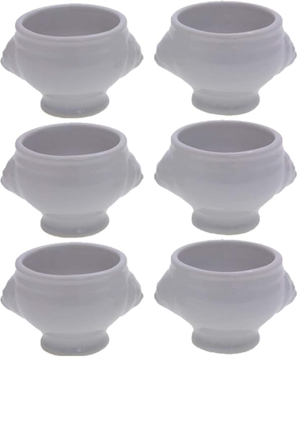 Löwenkopfschale Dippschale 0,1 l - 6 Stück