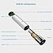 GHB Electric Pump Air Compressor Rechargeable Pneumatic Inflator for Tire Pressure Monitor Silver