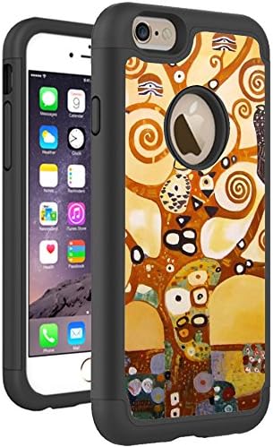 iPhone 6S 6 Case Cover By HybCase Featuring Tree Of Life Gustav Klimt Art Fun iPhone 6S Cases For Girls Teens Women