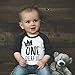 Mr One-Derful Baseball Tee Shirt for Boys 1st Birthday Shirt, Navy, 18 Months