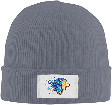 Meneneqa Lion Unisex Woolen Hat Daily Lamp Knitted Warm Caps