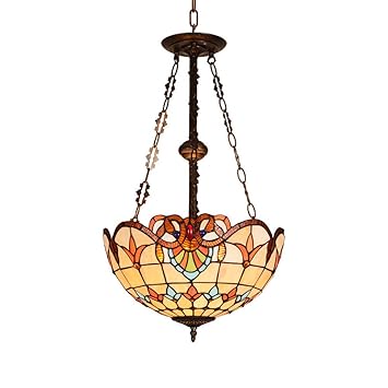 Amazon Com Ruiy Vintage Garden Lighting Baroque Tiffany Style