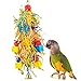 MEWTOGO Small Bird Shredder Toy - Parrot Foraging Shredding Toy for Finches,Cockatiels,Budgies,Parakeets,and Sun Conures