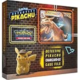 Pokemon TCG: Detective Pikachu Charizard-Gx Case File + 6 Booster Pack + A Foil Promo Card + A Foil Oversize Card