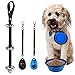 Dog Door Bell Pet Cat Dog Collapsible Silicone Bowl Puppy dog Doorbells Training Clicker Kit,dog training bells for door,Scientific Professional Design 2 Pack Pet Training Clicker