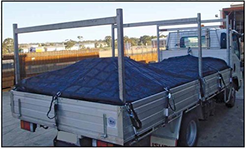 Gladiator Cargo Net - Heavy Duty Truck Cargo Net - Double Extra Large (XXG-100) 10.5' x 18.5' ft.