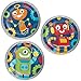Robot Party Dessert Plates, 24 ct