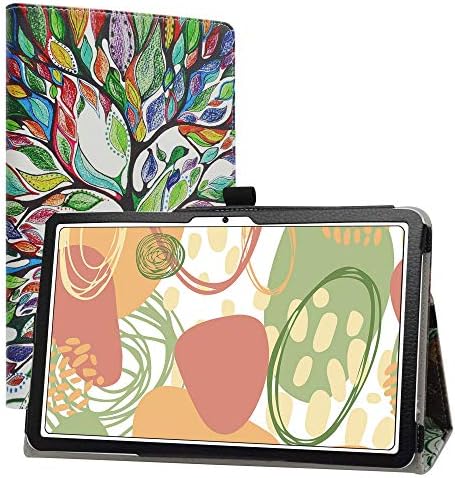 Dell Latitude 5285 Case,LiuShan PU Leather Folio Carring Cover For 12.3" Dell