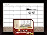 Quartet Dry Erase Board / Cork Board, Magnetic, 17" x 23", Two-Tone Frame (22476) (Office Product)