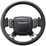 SEG Direct Microfiber Leather Black Steering Wheel