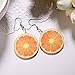 Fashion Drop Dangle Earrings Sets,Trendy Statement Creative Funny Cute Acrylic Fruit Earrings Sets For Women Girls