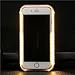 Clearon Selfie Light Case for iPhone 7 & iPhone 8 Plus- Dual LED Illuminated Light Up Cover Front & Back- Luminous Adjustable/Flash Cell Phone Case - Rechargeable - (Rose Gold)
