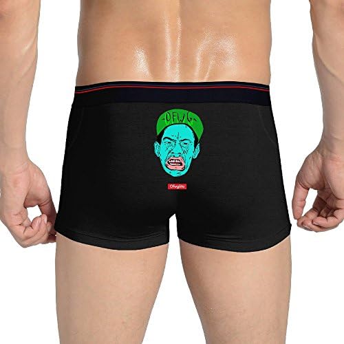 Odd Future Wolf Gang Kill Them All Band Radical Mens Satin Thongs Panties Plus Size Underwear Boxer Shorts
