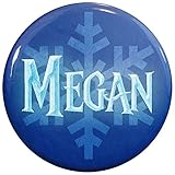 ButtonsmithÂ® Megan Winter Ice Name Tag