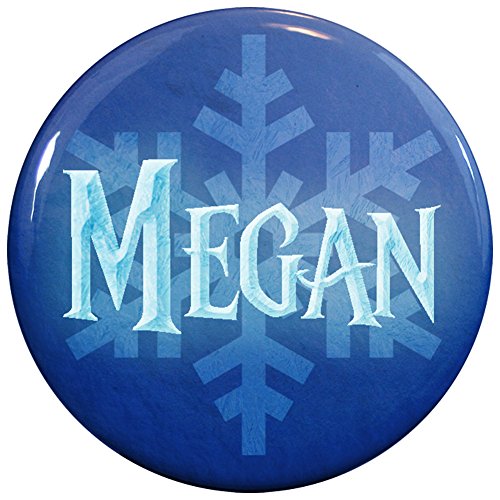 Buttonsmith® Megan Winter Ice Name Tag