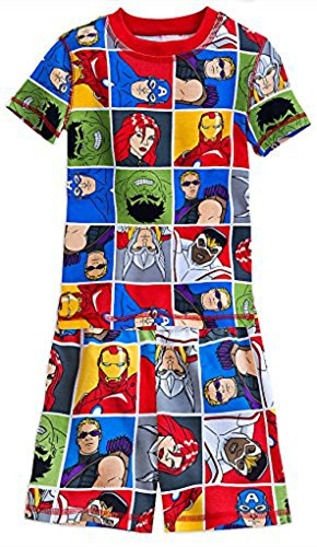 Disney Marvel's Avengers PJ PALS Pajama Short Set for Boys