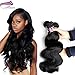 Alimina 8A Brazilian Body Wave Bundles Virgin Body Wave Human Hair Bundles Natural Color 3 Bundle Body Wave(20 22 24)