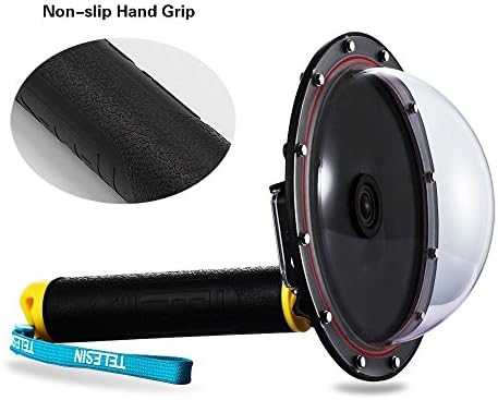 AnKooK Underwater Dome Port for GoPro Hero 4 3+ 3 (Black) GPT03