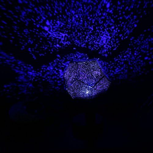 Jeda DIY Star Lamp Projector Fantasy Sky Map Projector Astrostar Cosmos Romance Light Lamp (Blue)
