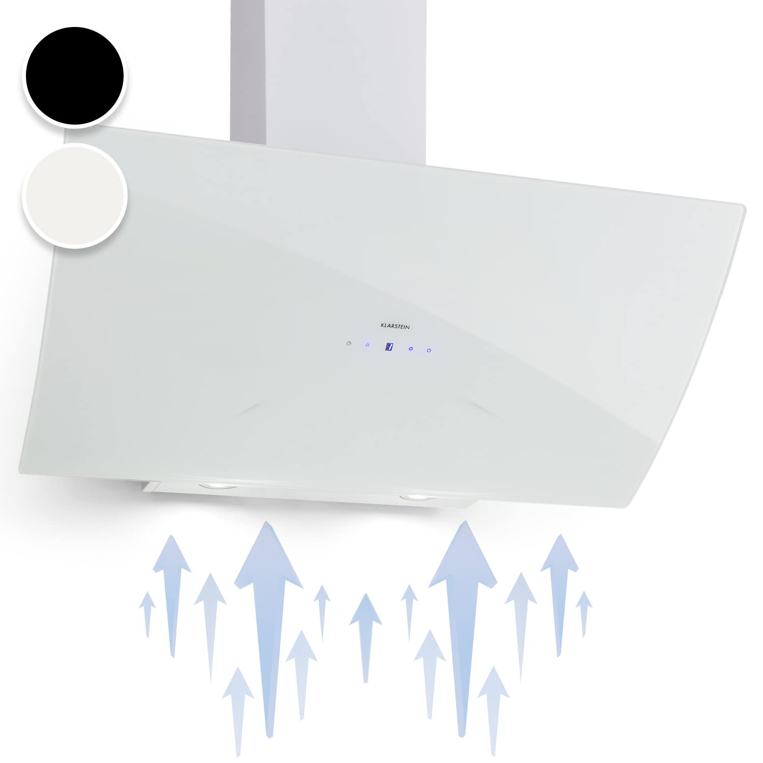 Klarstein-Annabelle-90-Campana-extractora-Extractor-de-humos-de-pared-Absorcion-y-ventilacion-Rendimiento-de-650-m