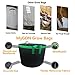 MyGDN 5 Gallon Fabric Grow Bags(5 Pack) Heavy Duty Thickened Nonwoven Fabric Pots Grow Bags Fabric Containers with Handles for Potato, Vegetables, Flower Growingthumb 3