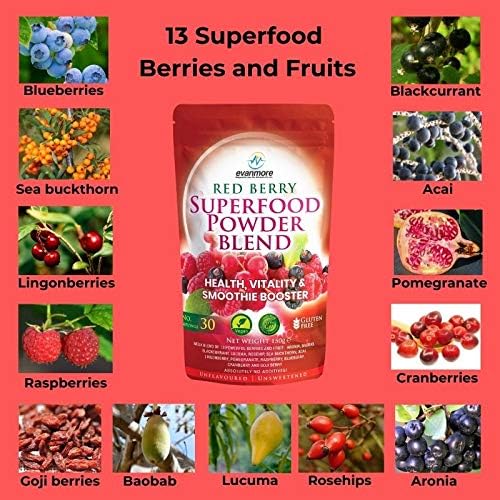 Red Berry Superfood Powder Blend - Image 3