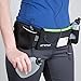 Hydration Running Belt - FREE Headphones - 2 BPA Free water bottles - Emergency ID card - Large Pocket for plus size smartphones including iPhone 6 plus / Galaxy Note 5 - Bottle replacement for life