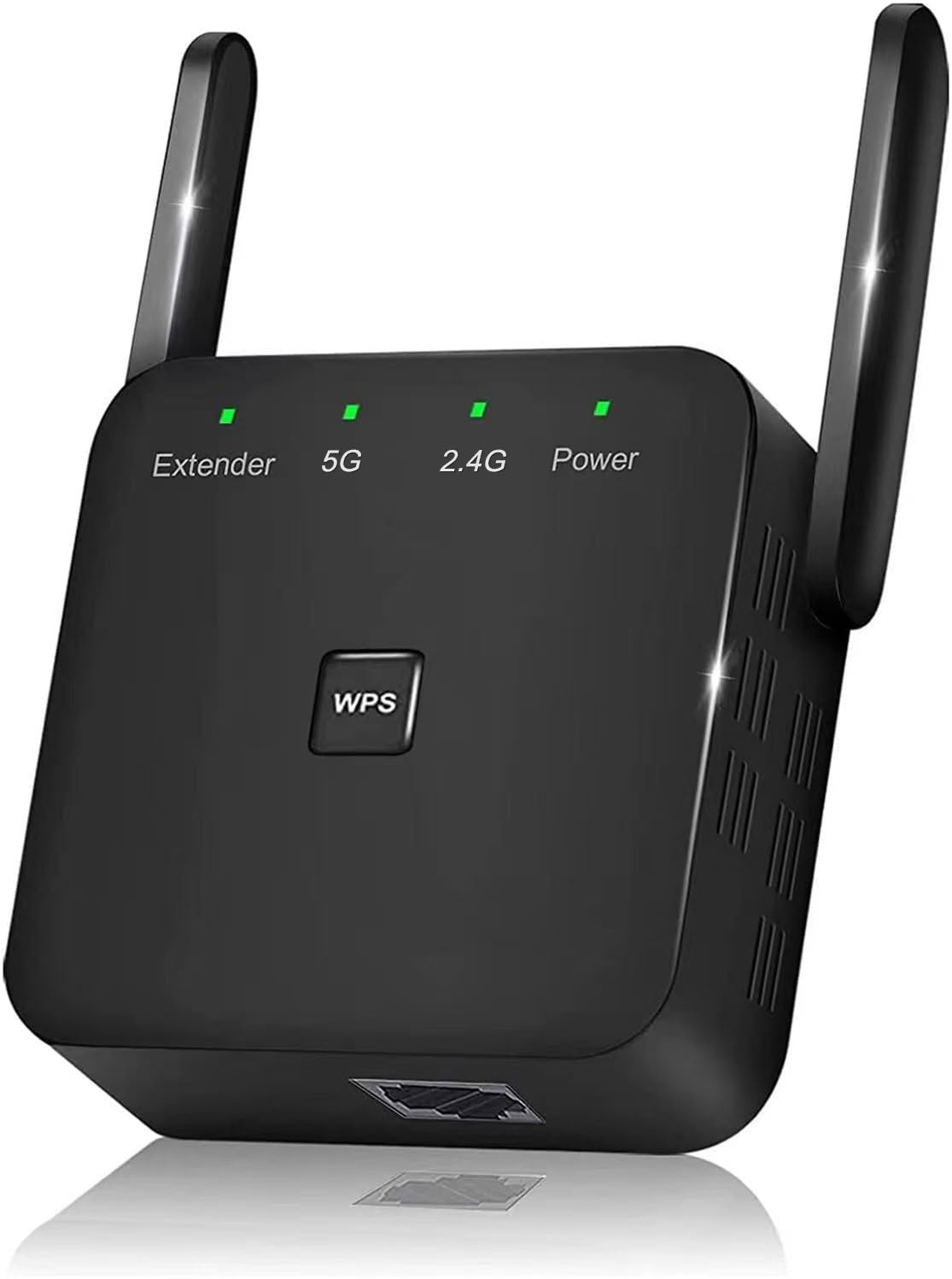 Photo 1 of 2026 Fastest WiFi Extender, WiFi Repeater, WiFi Booster, Covers Up to 10000 Sq.ft and 60 Devices, Internet Booster - with Ethernet Port, Quick Setup, Home Wireless Signal Booster