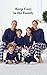 PajamaGram Family Christmas Pajamas Set - Snowfall Plaid Matching Pajamas, Blue