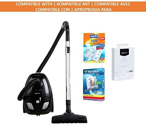 Staubsauger mit Beutel- VCB35B15C-1J7W-70, leistungsstark, kompakt und leicht, für Hart- und Teppichböden, HEPA-Filter, 700 W, 1.5 l, EU, Schwarz