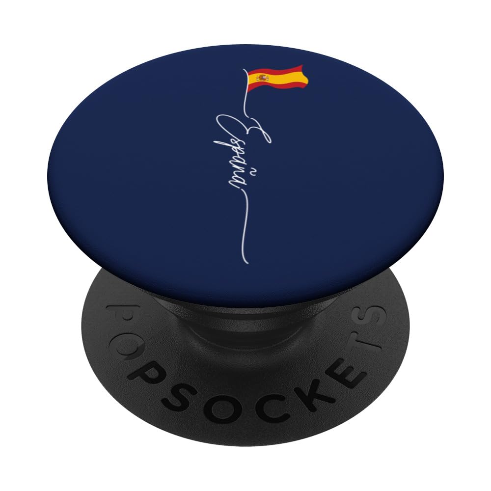 España, Bandera Española, Spain, patriotic Spanish flag PopSockets Swappable PopGrip