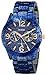 GUESS Women's U0288L1 Dazzling Blue Denim Hi-Shine Sport Watch