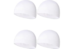 Kninmdor Sweat Wicking Skull Caps Cooling Helmet Liner Hat Running Beanie Cycling Skullcap Sleeping Cap for Men Women