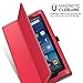 MoKo Case for Fire 2015 7 inch - Slim Folding Cover for Amazon Fire Tablet (7 inch Display - Previous 5th Generation, 2015 Release Only), RED
