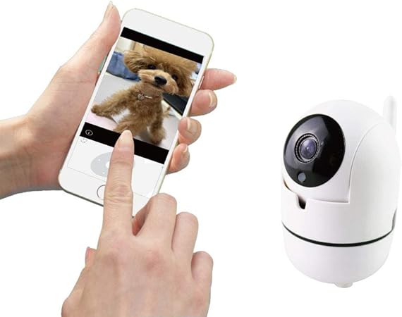 Amazon Co Jp 防犯カメラ ペット用カメラ ペットモニター 赤ちゃんカメラ ベビーモニター 見守りカメラ 録画 遠隔 スマホ 無線 自動追跡 Mimamotte カメラ