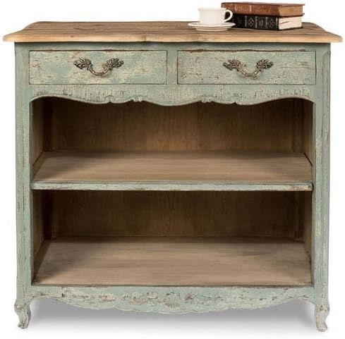 Sarreid Pine Marie Low Cabinet