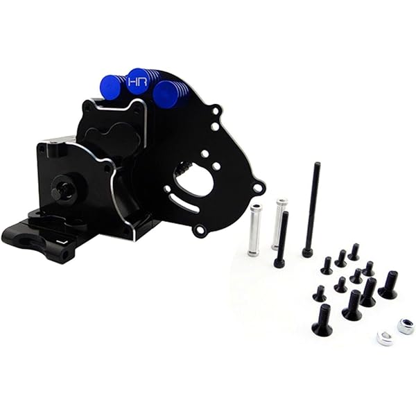 RPM TRANSMISSION BLACK TRANSMISSION GEARBOX TRAXXAS STAMPEDE RUSTLER SLASH 73612 C 10.27