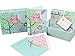 10 Blank Inside Note Cards & Matching Envelopes w/ a Cute Keepsake Box “What a Hoot” – Owl Cards, Thank You Stationery Cards, Invitation Greeting Cards