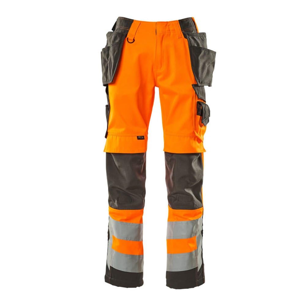 Mascot 15531-860-1418-90C50 Size L90cm/C50 "Wigan" Craftsmen's Trousers - Orange/Dark Anthracite