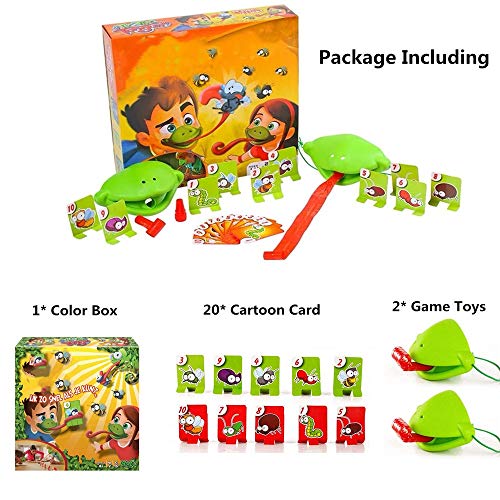 Tic Tac Tongue Game&Tongue Catch Bugs Game, Board Game Joint Take Card