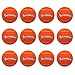 SCIROKKO 12 Pack Dog Squeaky Tennis Balls for Pet Playing Fetching, Orange Attractive Toys - 2.5 inches
