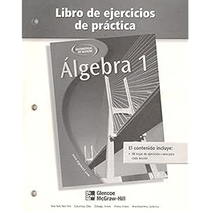 Algebra 1, Spanish Practice Workbook