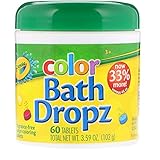 Crayola Color Bath Dropz 3.59 Ounce (60 Tablets) by Toys & Child