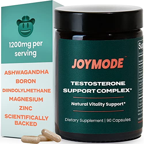 JOYMODE Testosterone Support Complex (90ct) Natural Supplement for Men
