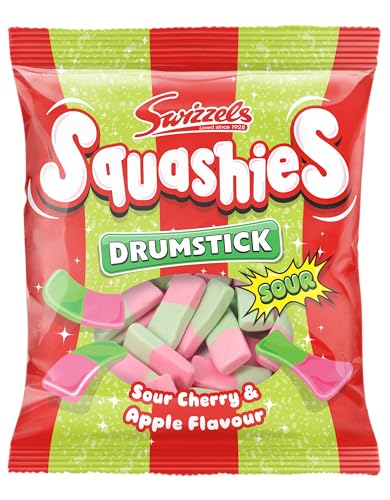 Swizzels Squashies Sour Apple and Cherry Flavour Sweets 120g (61p / 58p with S&S) - 140g 75p (60p with S&S)