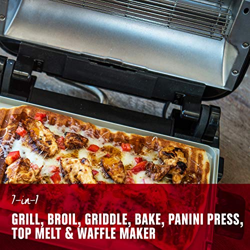 2 George+Foreman+GBR5750SBLQ+Electric+Removable